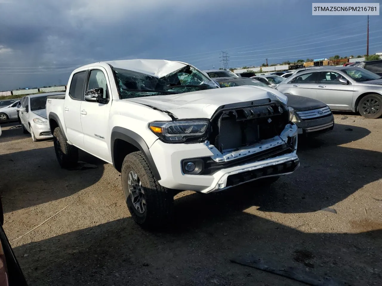 2023 Toyota Tacoma Double Cab VIN: 3TMAZ5CN6PM216781 Lot: 67495744