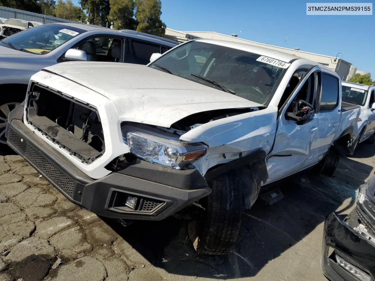 2023 Toyota Tacoma Double Cab VIN: 3TMCZ5AN2PM539155 Lot: 67601784