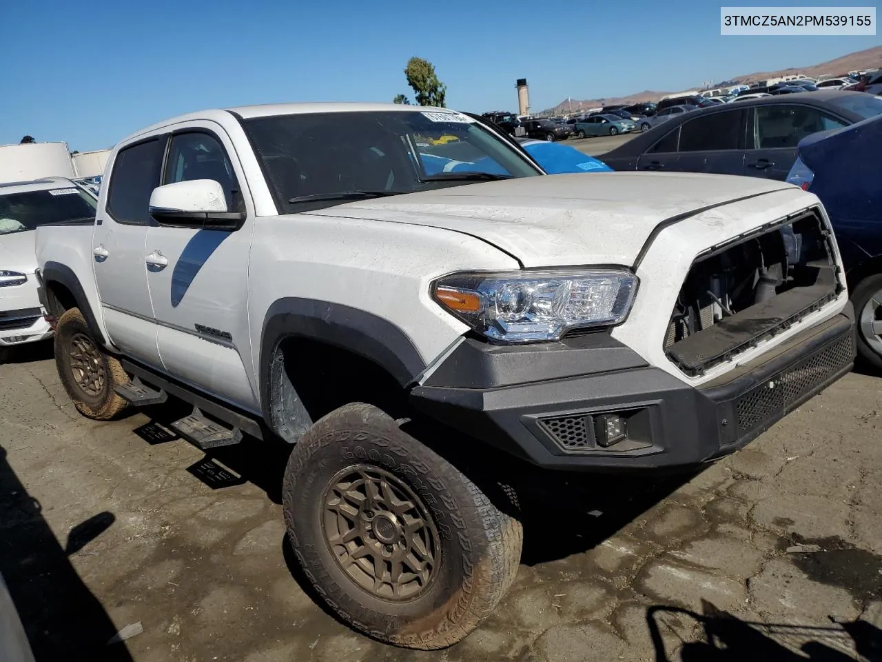 2023 Toyota Tacoma Double Cab VIN: 3TMCZ5AN2PM539155 Lot: 67601784