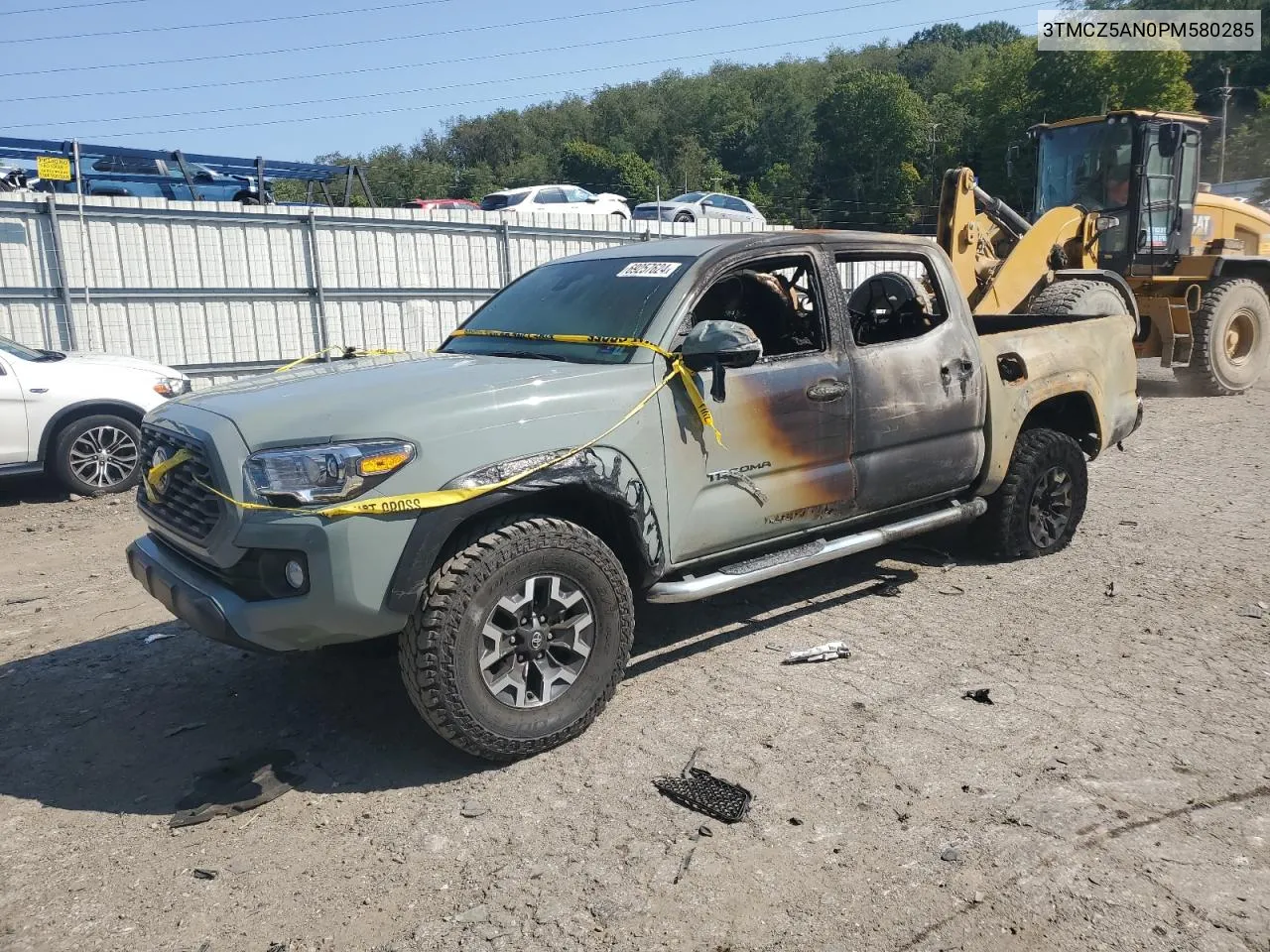 2023 Toyota Tacoma Double Cab VIN: 3TMCZ5AN0PM580285 Lot: 69257624