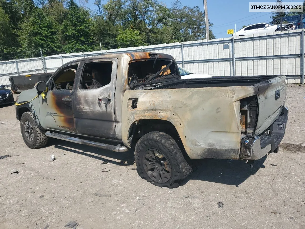 2023 Toyota Tacoma Double Cab VIN: 3TMCZ5AN0PM580285 Lot: 69257624