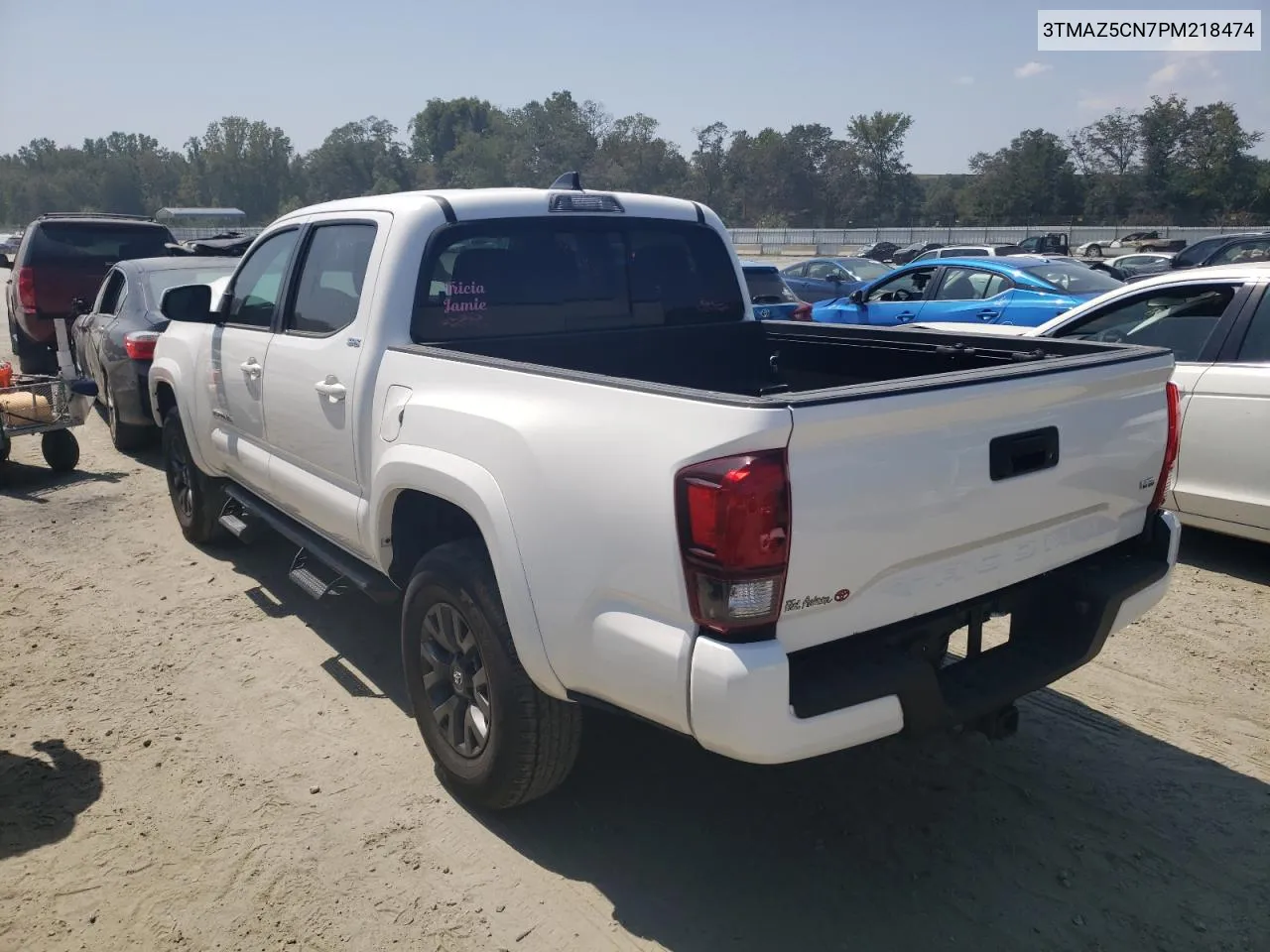 2023 Toyota Tacoma Double Cab VIN: 3TMAZ5CN7PM218474 Lot: 69259944