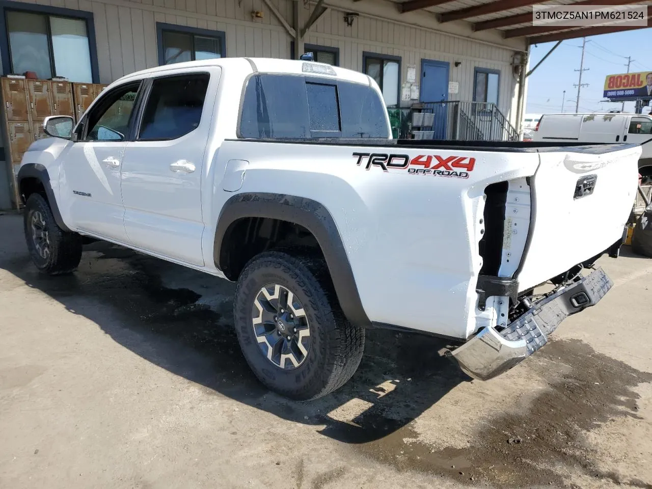 2023 Toyota Tacoma Double Cab VIN: 3TMCZ5AN1PM621524 Lot: 69442384