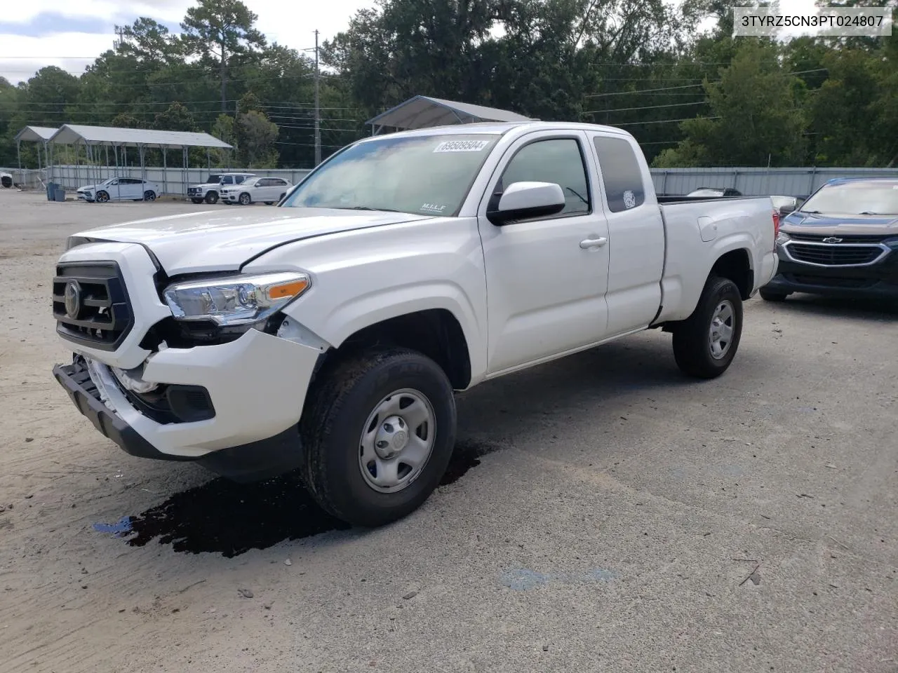 2023 Toyota Tacoma Access Cab VIN: 3TYRZ5CN3PT024807 Lot: 69509504