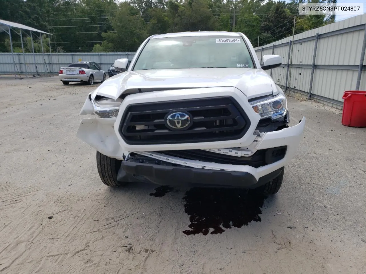 2023 Toyota Tacoma Access Cab VIN: 3TYRZ5CN3PT024807 Lot: 69509504