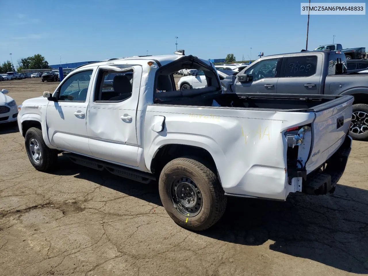 2023 Toyota Tacoma Double Cab VIN: 3TMCZ5AN6PM648833 Lot: 69935464