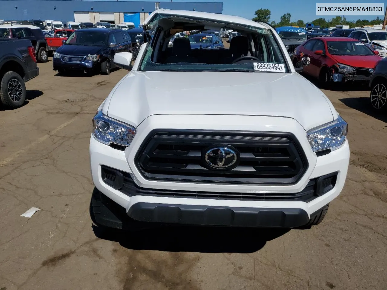 2023 Toyota Tacoma Double Cab VIN: 3TMCZ5AN6PM648833 Lot: 69935464