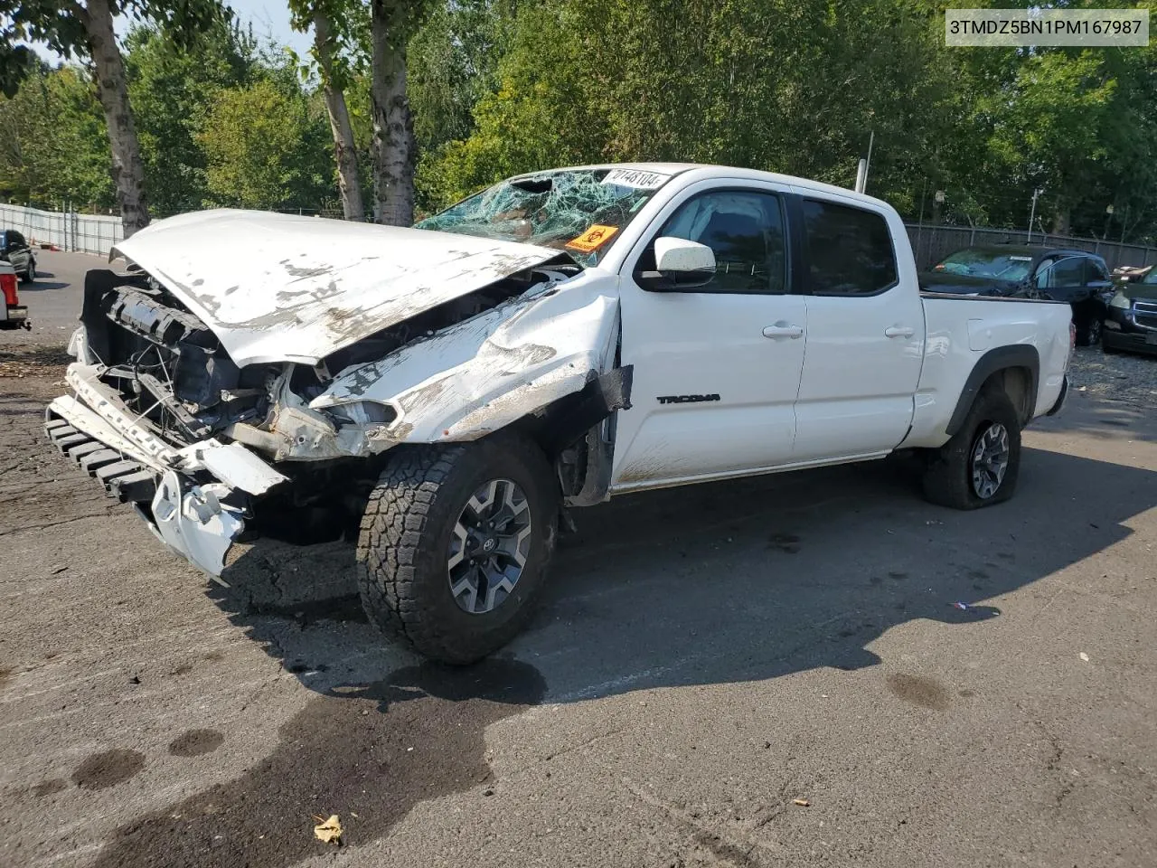 2023 Toyota Tacoma Double Cab VIN: 3TMDZ5BN1PM167987 Lot: 70148104