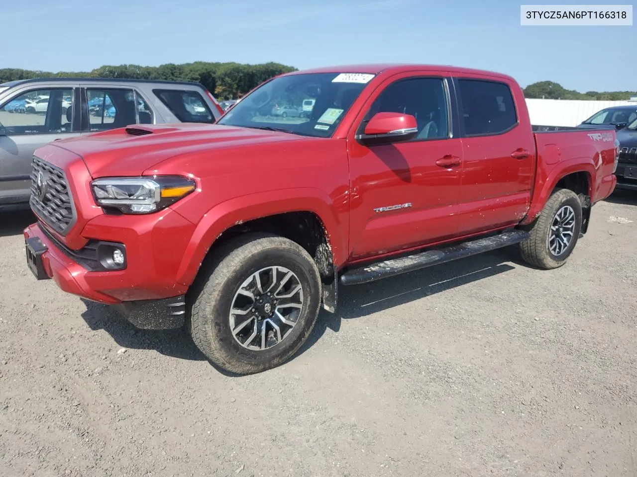 2023 Toyota Tacoma Double Cab VIN: 3TYCZ5AN6PT166318 Lot: 70800214