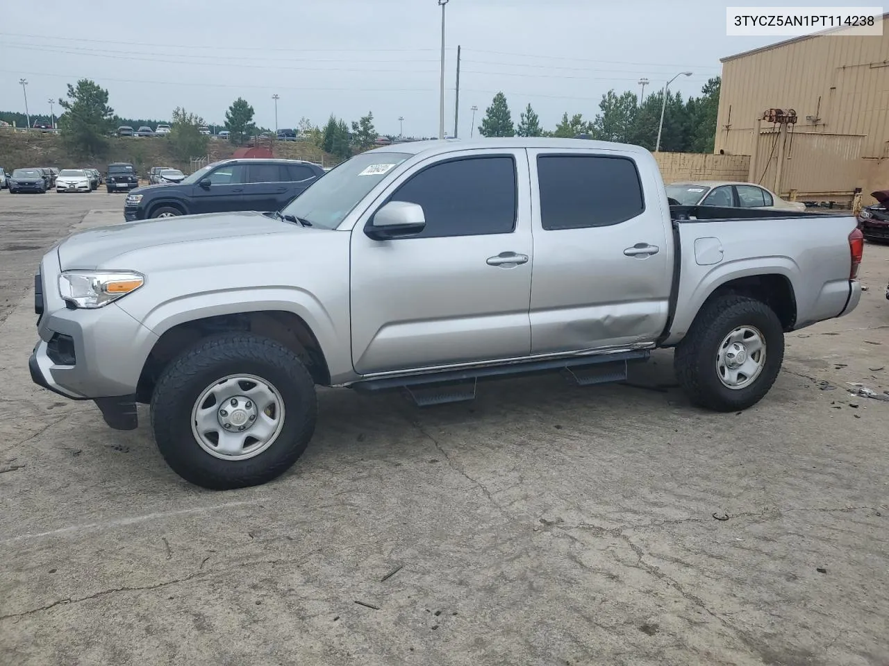 2023 Toyota Tacoma Double Cab VIN: 3TYCZ5AN1PT114238 Lot: 71056424