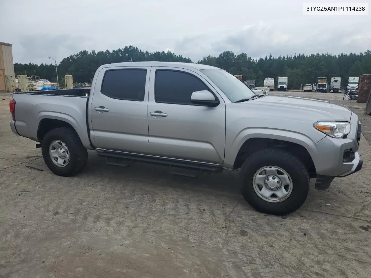 2023 Toyota Tacoma Double Cab VIN: 3TYCZ5AN1PT114238 Lot: 71056424