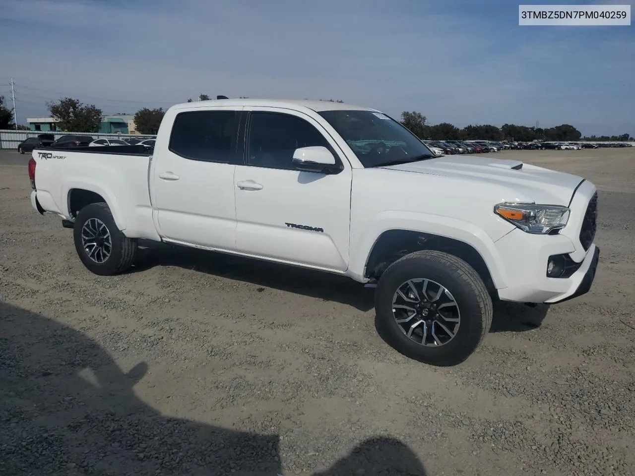 2023 Toyota Tacoma Double Cab VIN: 3TMBZ5DN7PM040259 Lot: 71313114