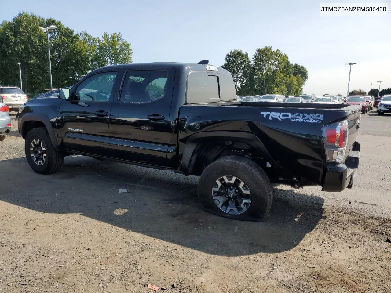 2023 Toyota Tacoma Double Cab VIN: 3TMCZ5AN2PM586430 Lot: 71355454