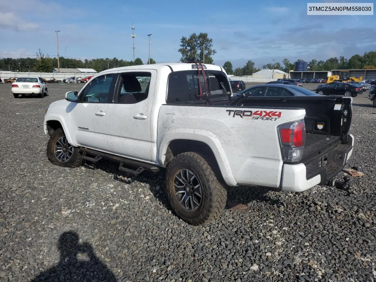 2023 Toyota Tacoma Double Cab VIN: 3TMCZ5AN0PM558030 Lot: 71399734