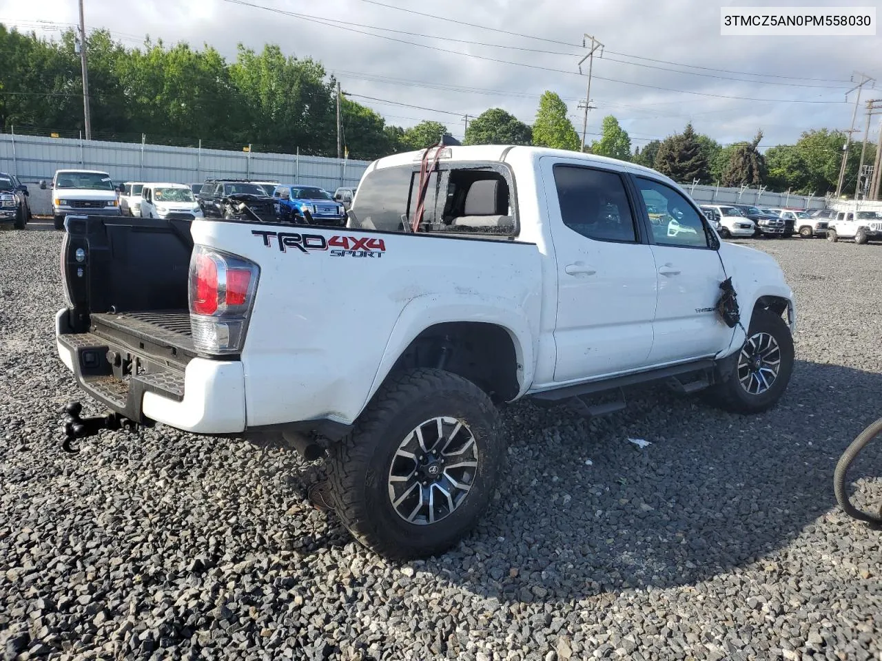 2023 Toyota Tacoma Double Cab VIN: 3TMCZ5AN0PM558030 Lot: 71399734