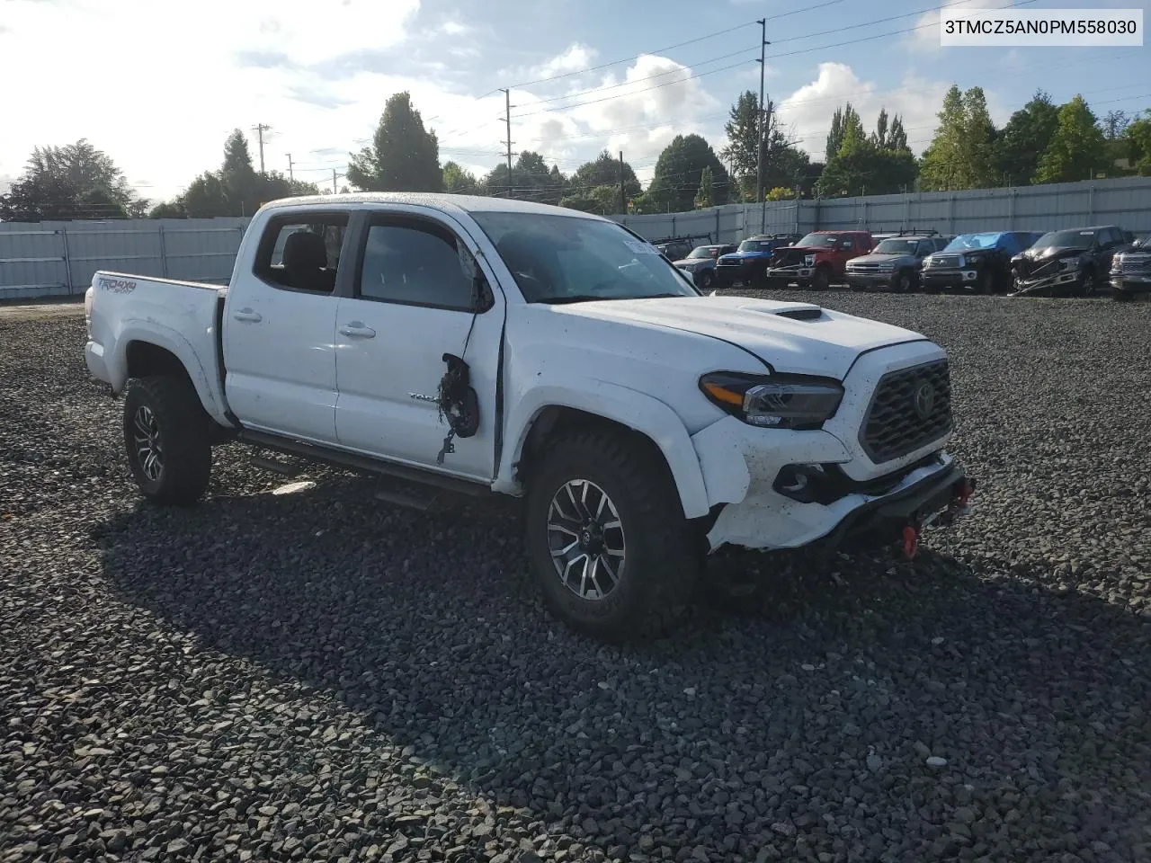 2023 Toyota Tacoma Double Cab VIN: 3TMCZ5AN0PM558030 Lot: 71399734