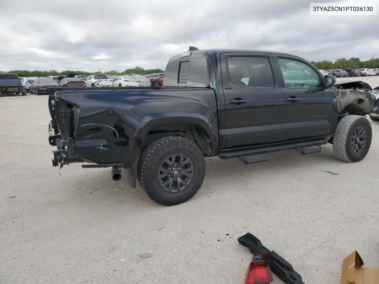 2023 Toyota Tacoma Double Cab VIN: 3TYAZ5CN1PT036130 Lot: 71527294