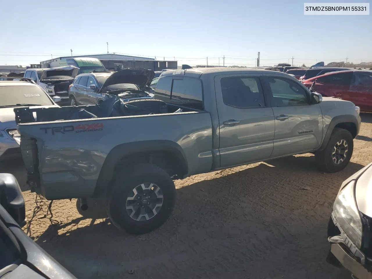 2023 Toyota Tacoma Double Cab VIN: 3TMDZ5BN0PM155331 Lot: 71822134