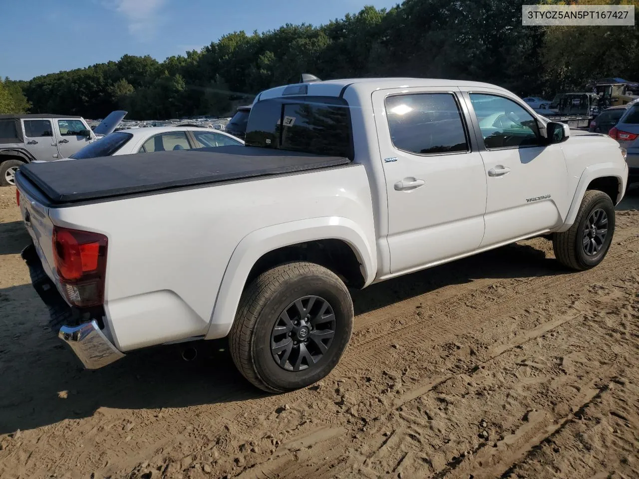 2023 Toyota Tacoma Double Cab VIN: 3TYCZ5AN5PT167427 Lot: 71997414