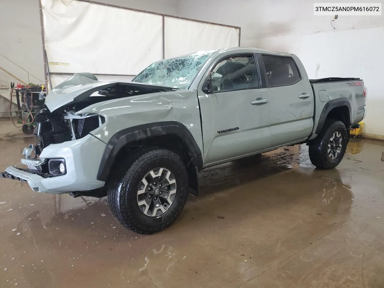 2023 Toyota Tacoma Double Cab VIN: 3TMCZ5AN0PM616072 Lot: 72041424