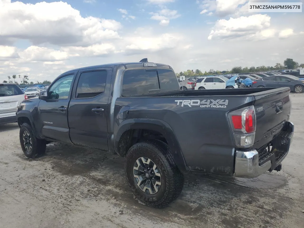 3TMCZ5AN4PM596778 2023 Toyota Tacoma Double Cab