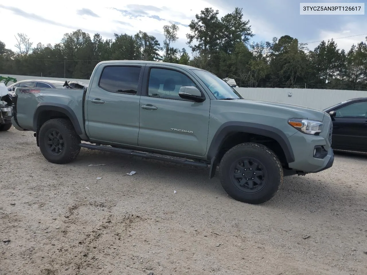 2023 Toyota Tacoma Double Cab VIN: 3TYCZ5AN3PT126617 Lot: 72383614