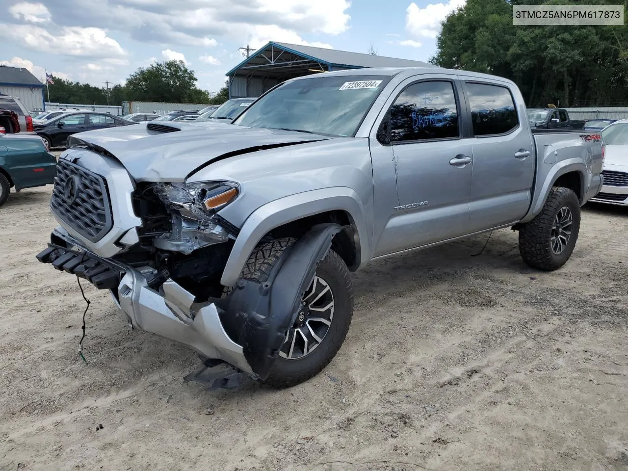 2023 Toyota Tacoma Double Cab VIN: 3TMCZ5AN6PM617873 Lot: 72397504