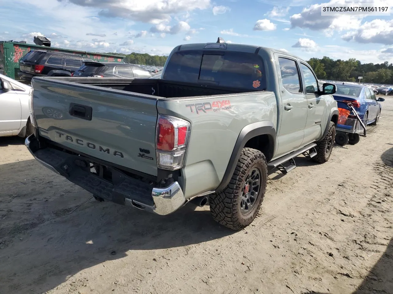 2023 Toyota Tacoma Double Cab VIN: 3TMCZ5AN7PM561197 Lot: 72444724