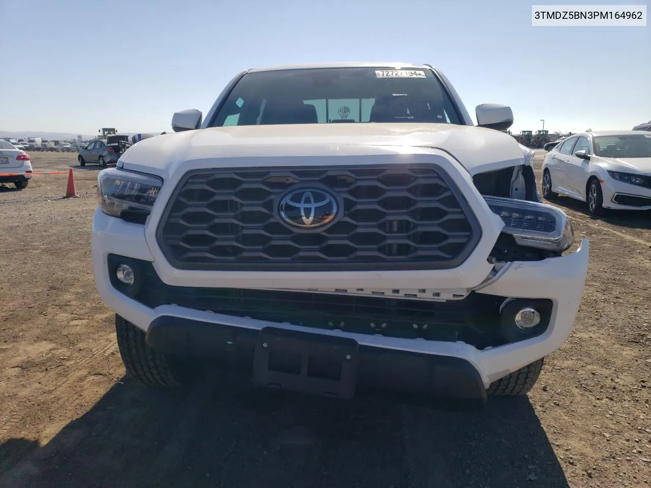 2023 Toyota Tacoma Double Cab VIN: 3TMDZ5BN3PM164962 Lot: 72727194