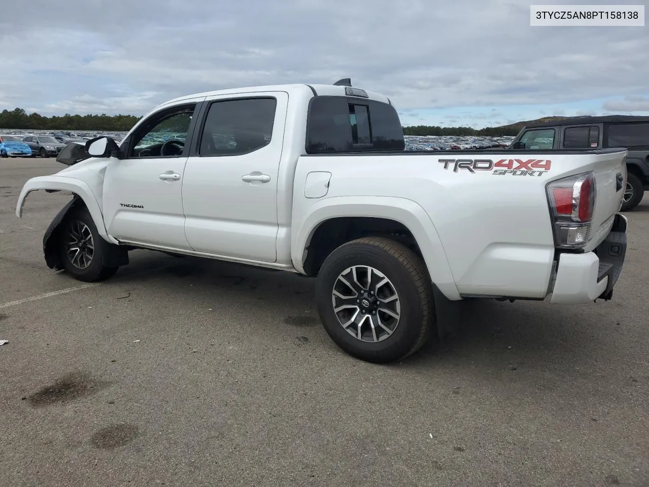 2023 Toyota Tacoma Double Cab VIN: 3TYCZ5AN8PT158138 Lot: 72914174