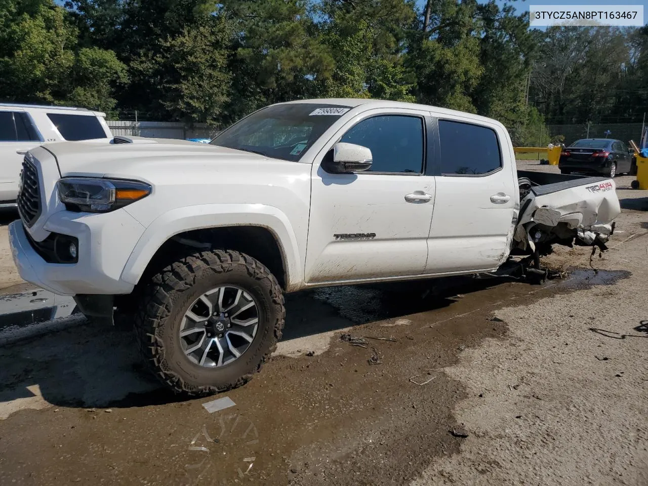 2023 Toyota Tacoma Double Cab VIN: 3TYCZ5AN8PT163467 Lot: 72998064