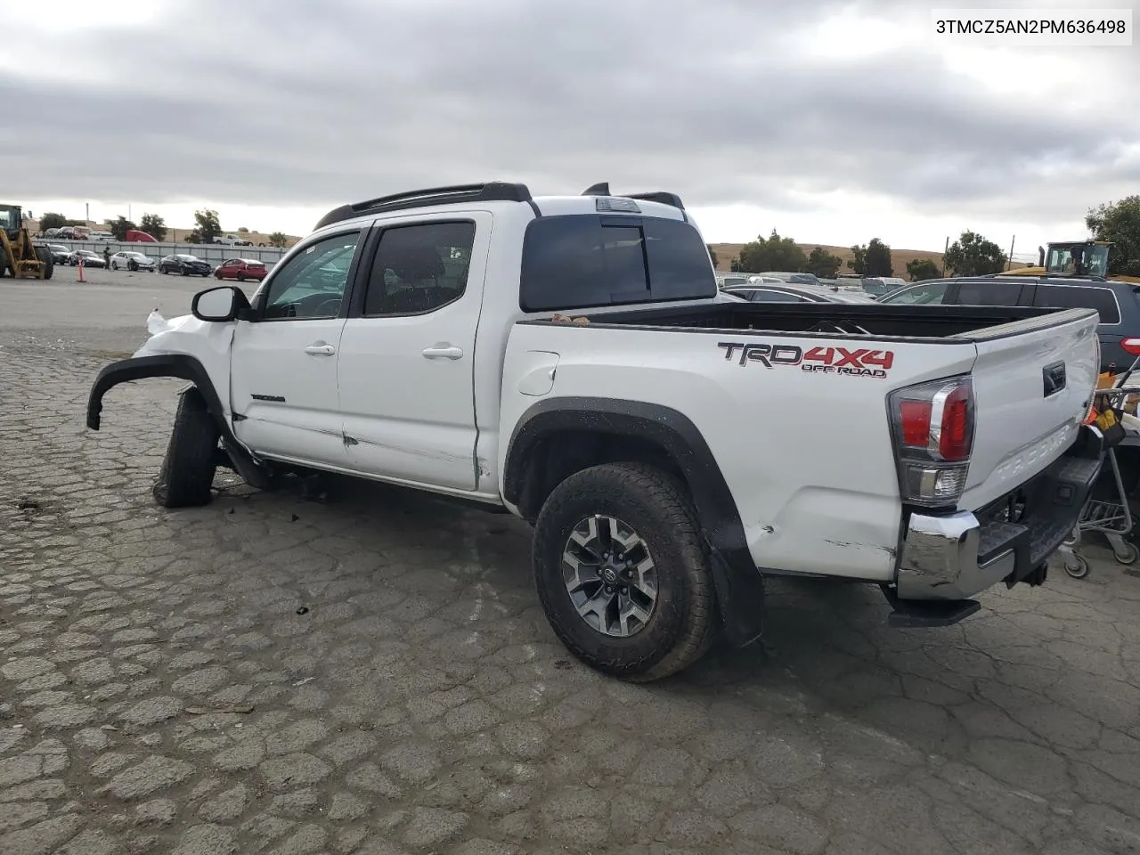 2023 Toyota Tacoma Double Cab VIN: 3TMCZ5AN2PM636498 Lot: 73021864