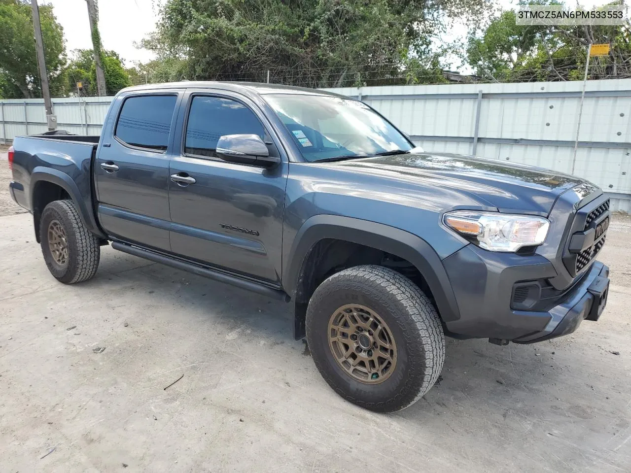 2023 Toyota Tacoma Double Cab VIN: 3TMCZ5AN6PM533553 Lot: 73061484