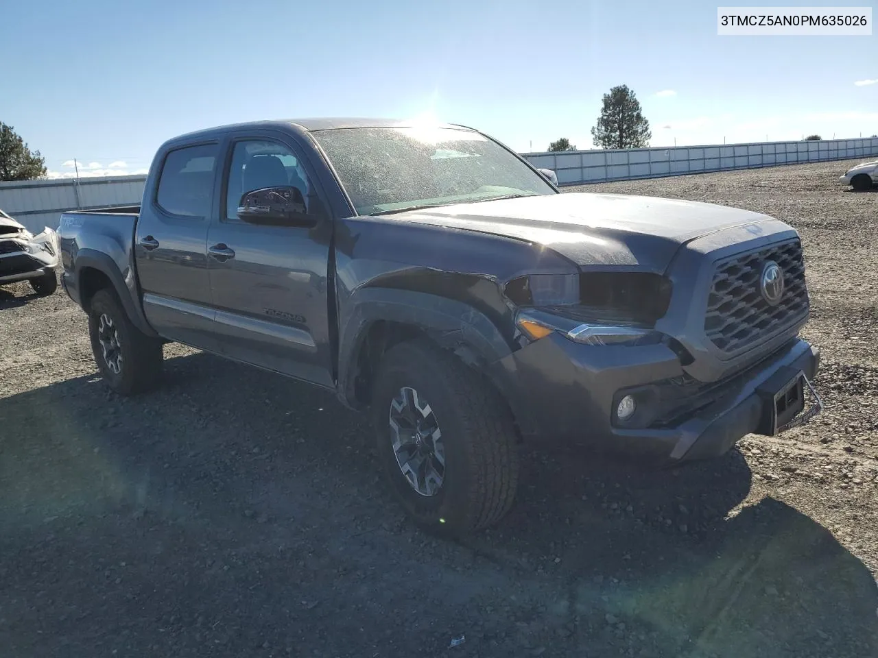 2023 Toyota Tacoma Double Cab VIN: 3TMCZ5AN0PM635026 Lot: 73082774