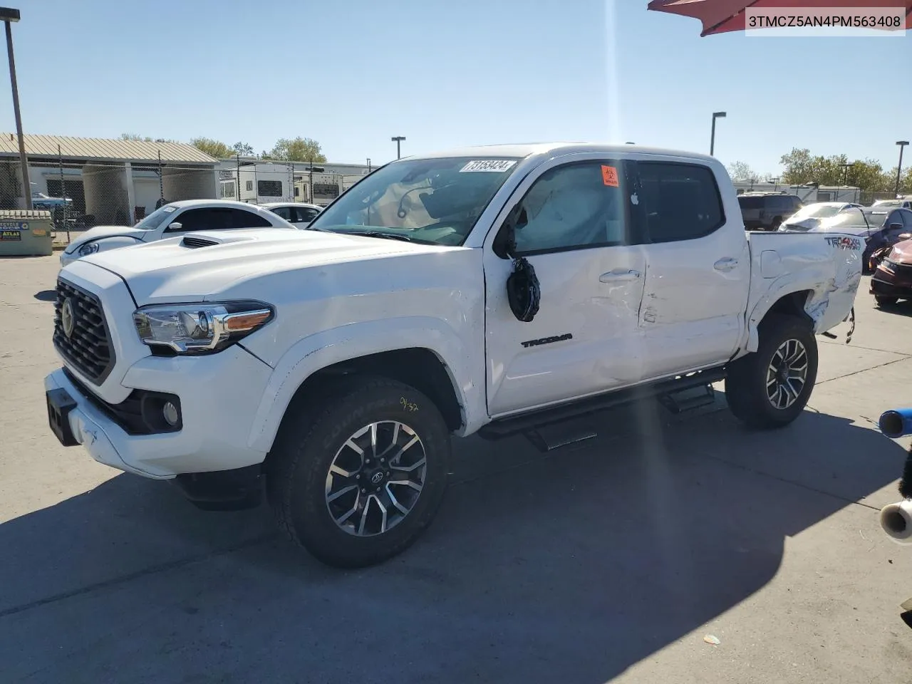 2023 Toyota Tacoma Double Cab VIN: 3TMCZ5AN4PM563408 Lot: 73153424