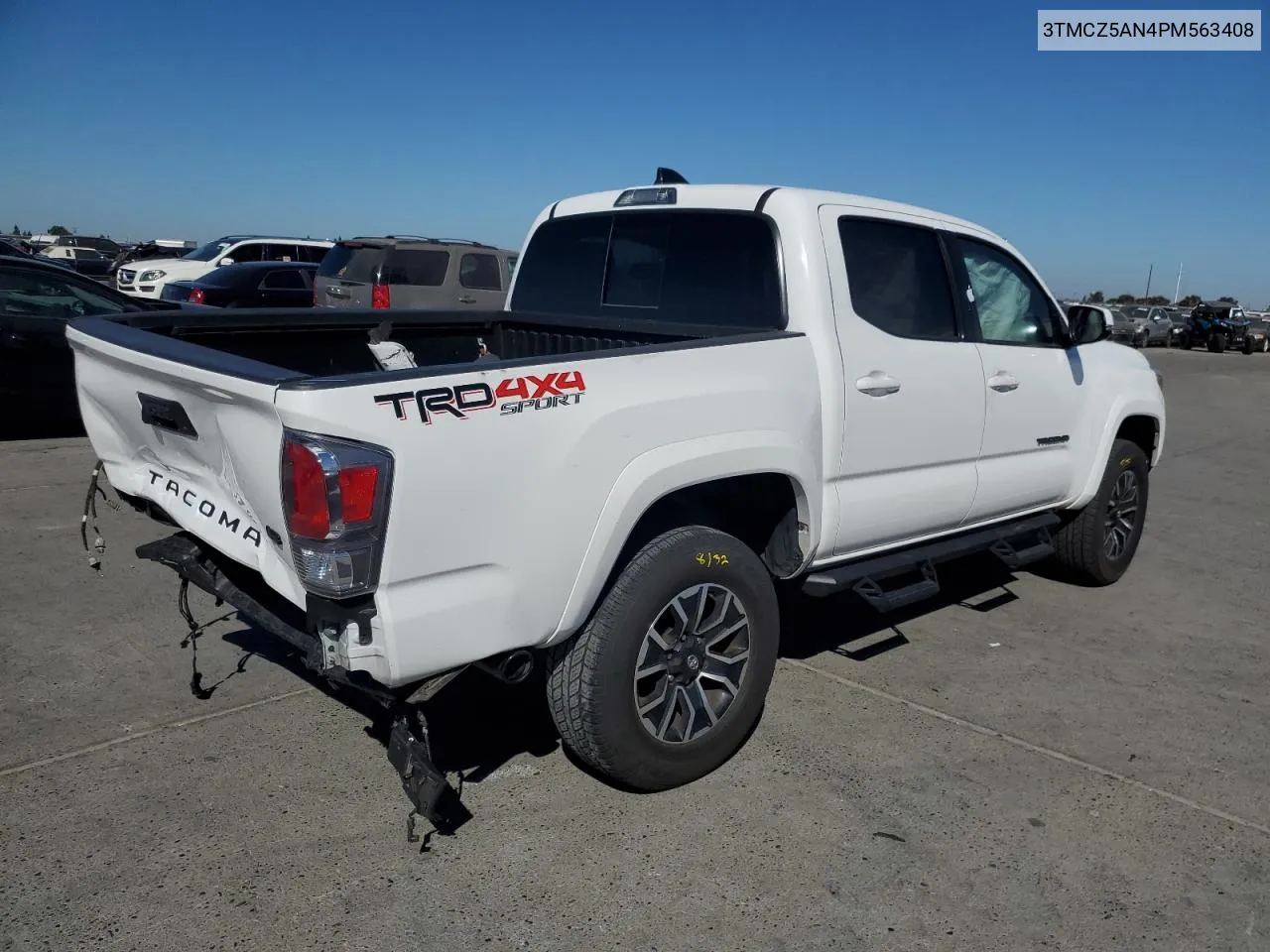 2023 Toyota Tacoma Double Cab VIN: 3TMCZ5AN4PM563408 Lot: 73153424