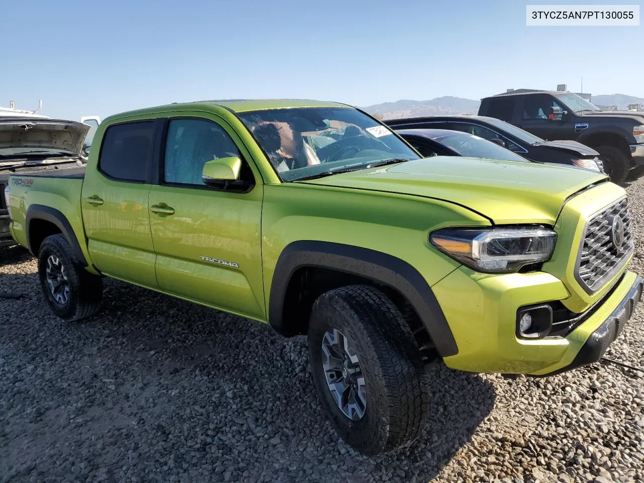 2023 Toyota Tacoma Double Cab VIN: 3TYCZ5AN7PT130055 Lot: 73548974