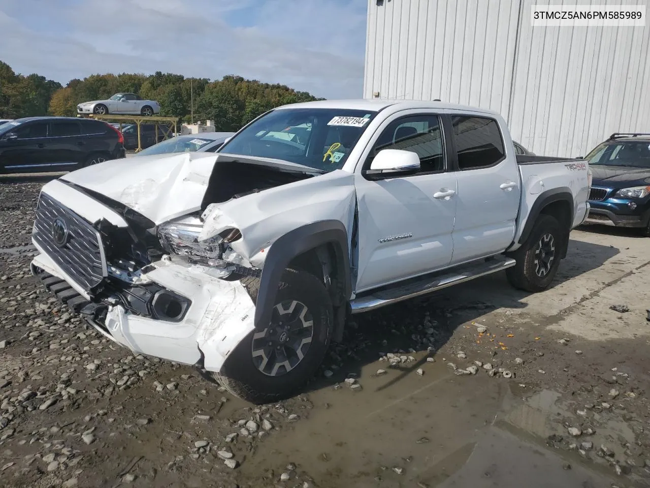 2023 Toyota Tacoma Double Cab VIN: 3TMCZ5AN6PM585989 Lot: 73782194