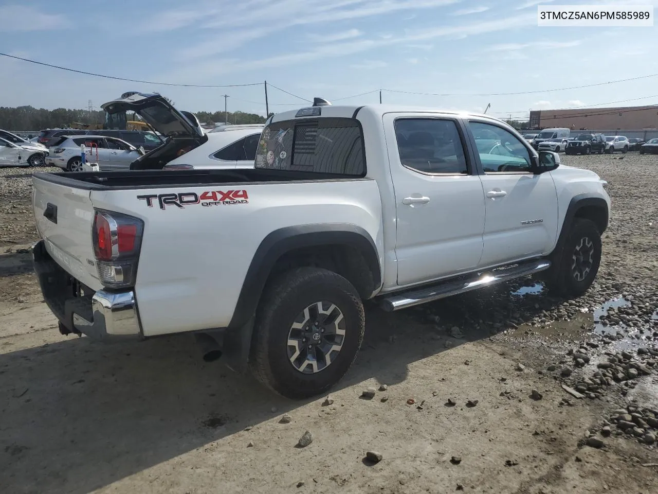 2023 Toyota Tacoma Double Cab VIN: 3TMCZ5AN6PM585989 Lot: 73782194