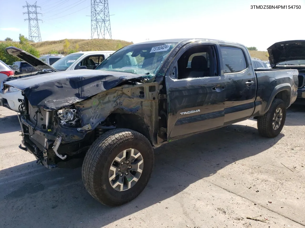 2023 Toyota Tacoma Double Cab VIN: 3TMDZ5BN4PM154750 Lot: 73783424