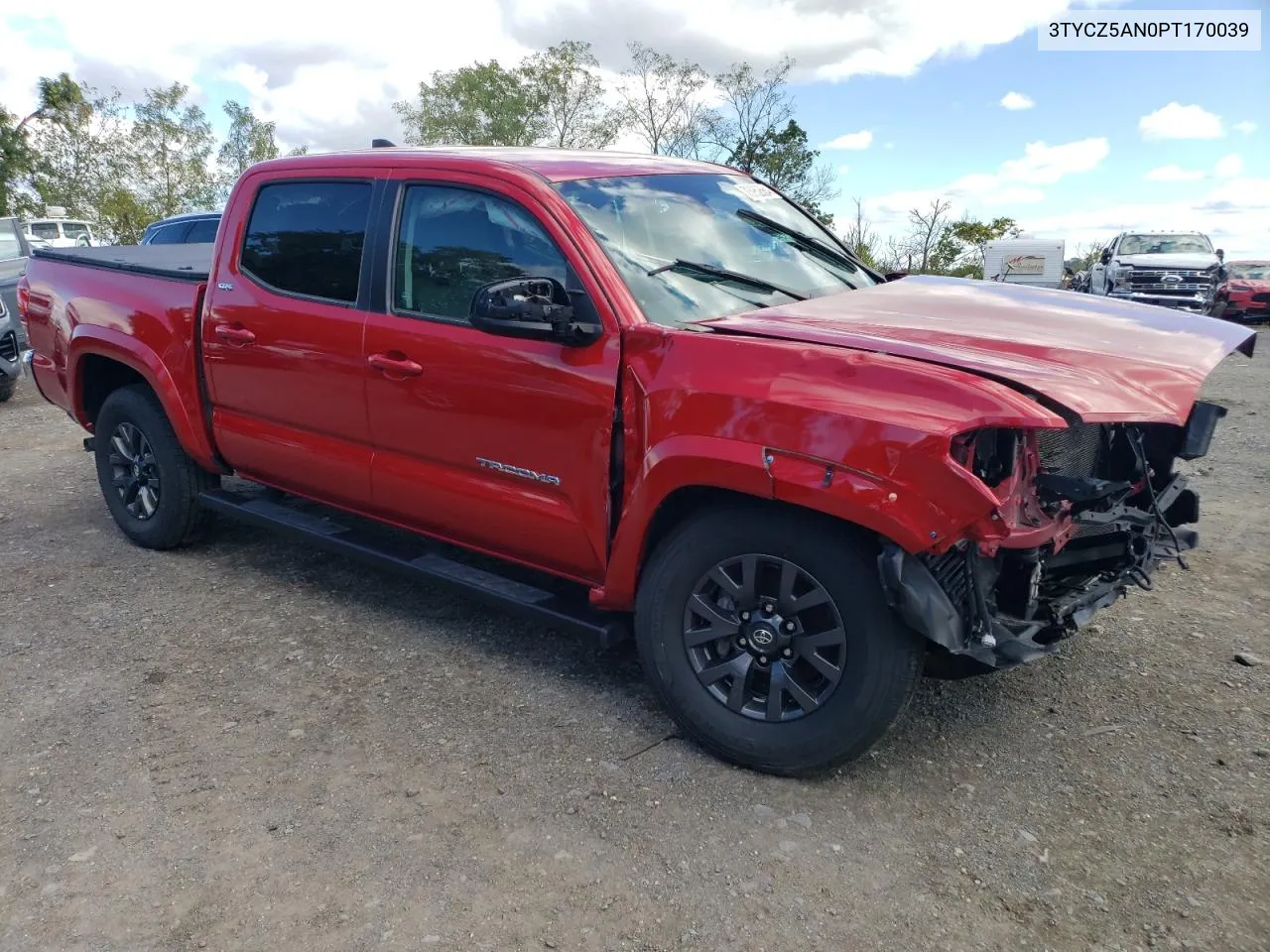 2023 Toyota Tacoma Double Cab VIN: 3TYCZ5AN0PT170039 Lot: 73952684