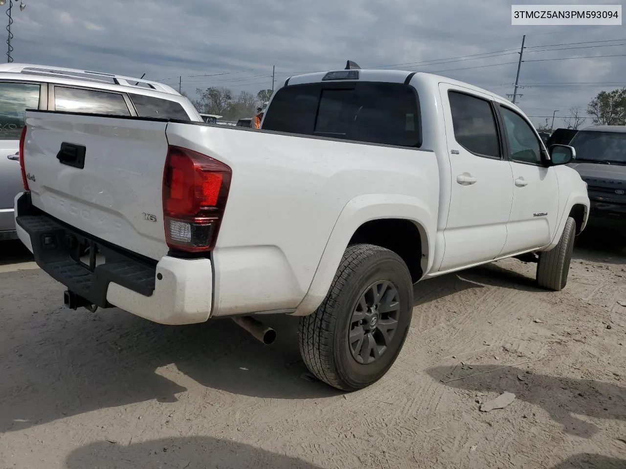 2023 Toyota Tacoma Double Cab VIN: 3TMCZ5AN3PM593094 Lot: 73977314