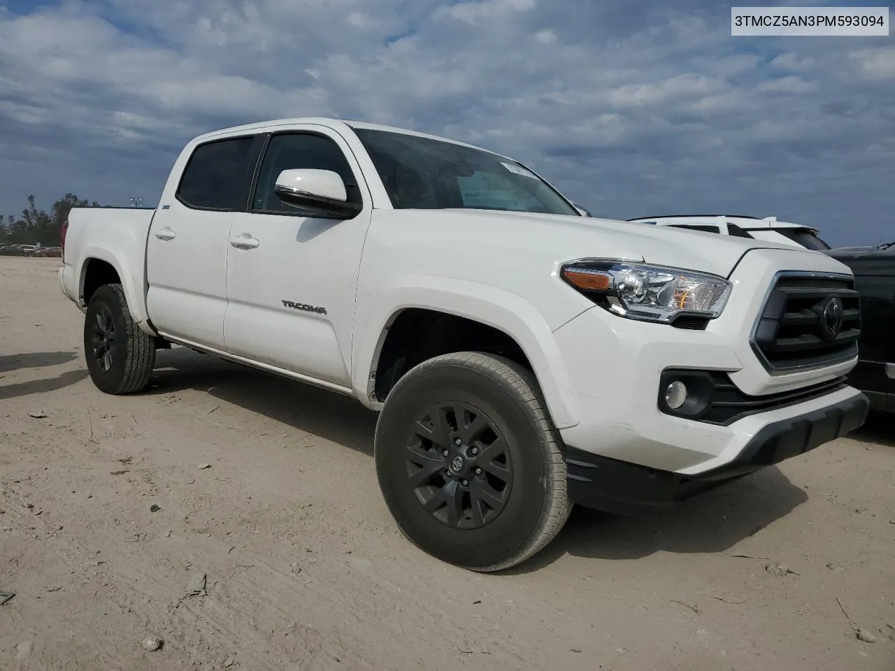 2023 Toyota Tacoma Double Cab VIN: 3TMCZ5AN3PM593094 Lot: 73977314