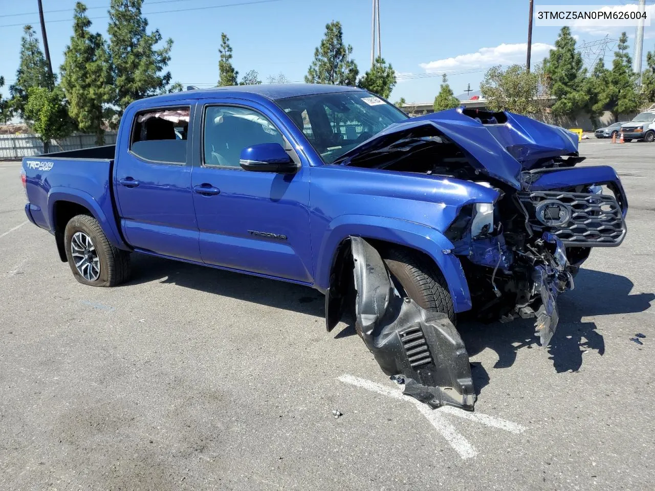 2023 Toyota Tacoma Double Cab VIN: 3TMCZ5AN0PM626004 Lot: 73981954