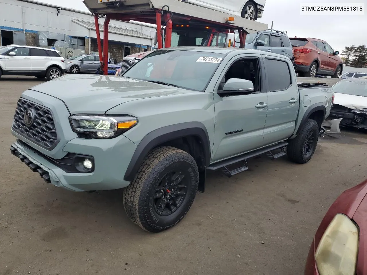 2023 Toyota Tacoma Double Cab VIN: 3TMCZ5AN8PM581815 Lot: 74213274