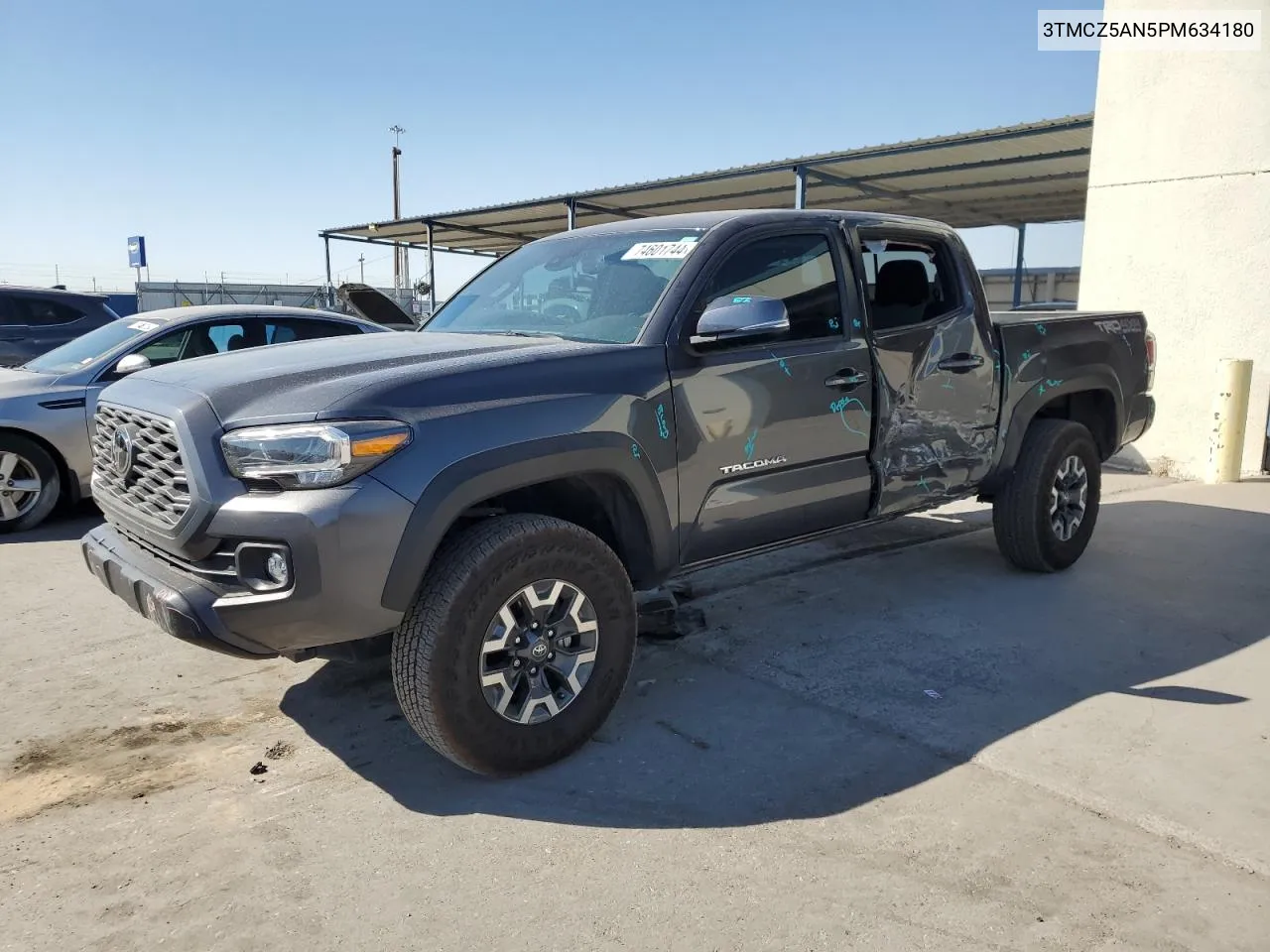 2023 Toyota Tacoma Double Cab VIN: 3TMCZ5AN5PM634180 Lot: 74601744