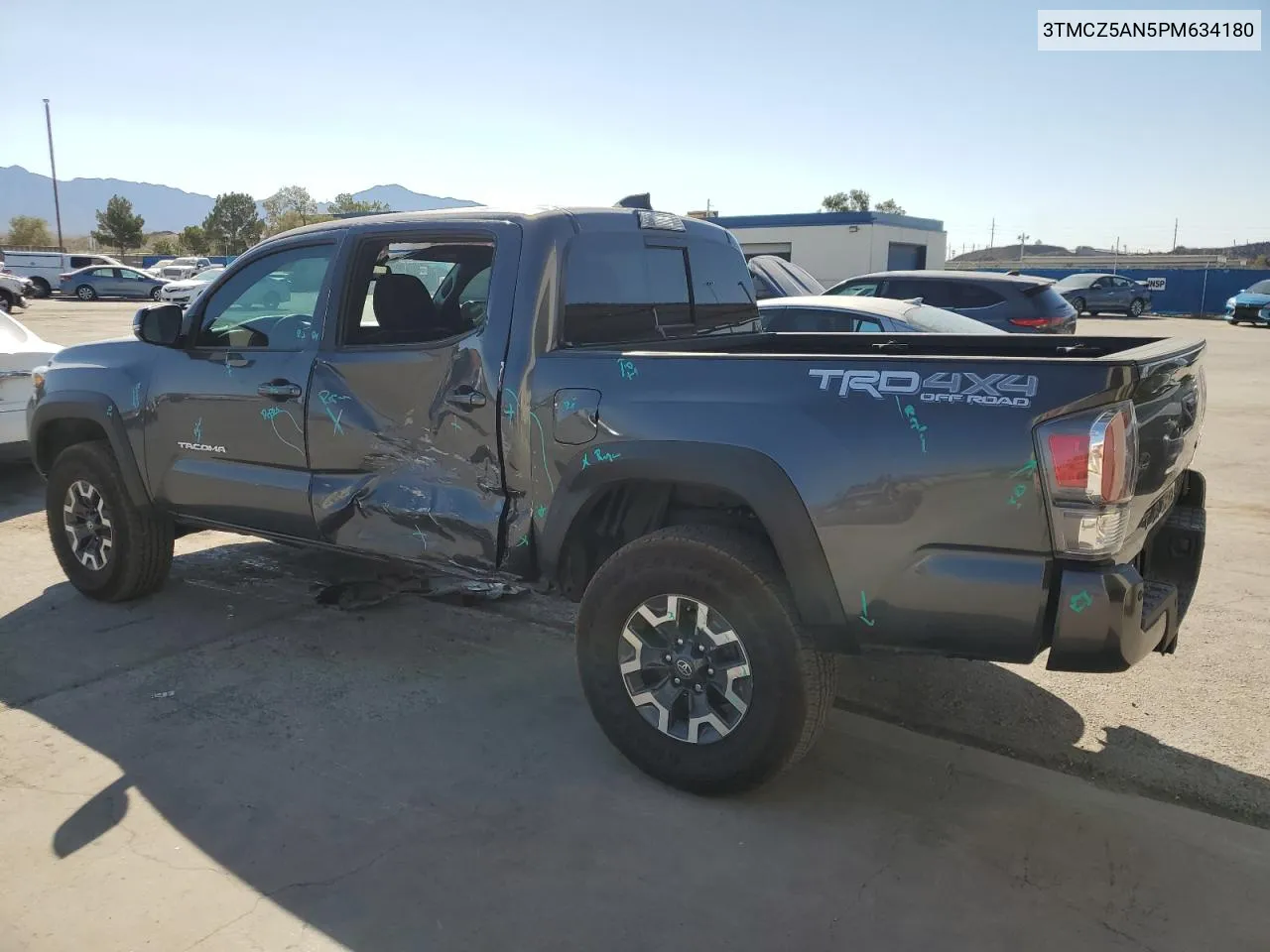 2023 Toyota Tacoma Double Cab VIN: 3TMCZ5AN5PM634180 Lot: 74601744