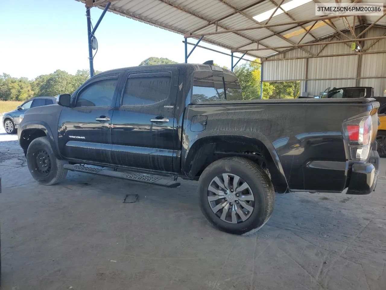 2023 Toyota Tacoma Double Cab/Ltd VIN: 3TMEZ5CN6PM200386 Lot: 75798664