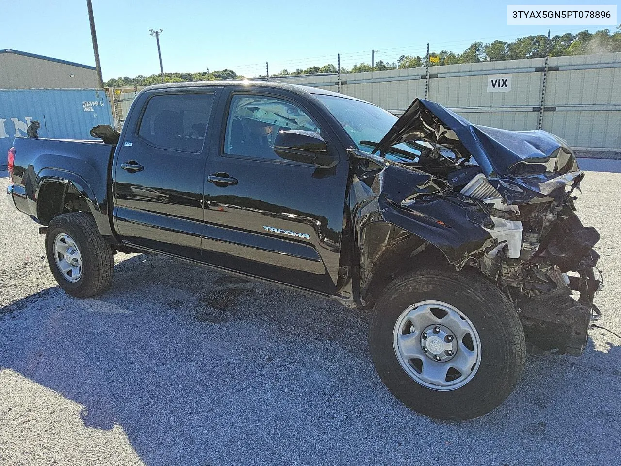 2023 Toyota Tacoma Double Cab VIN: 3TYAX5GN5PT078896 Lot: 75857604