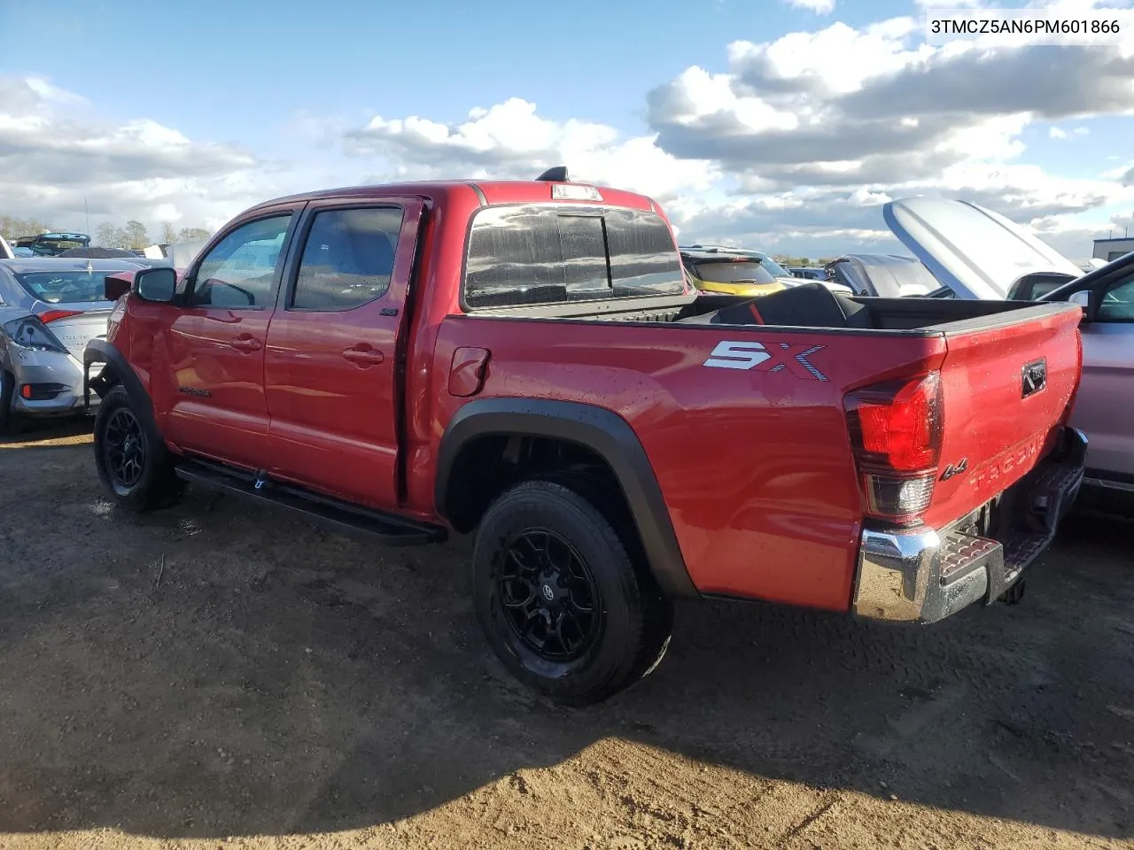 2023 Toyota Tacoma Double Cab VIN: 3TMCZ5AN6PM601866 Lot: 75863334